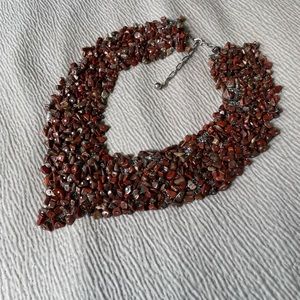 Heavy beaded necklace